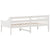 Day Bed without Mattress White 90x190 cm Solid Wood Pine