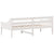 Day Bed without Mattress White 90x190 cm Solid Wood Pine