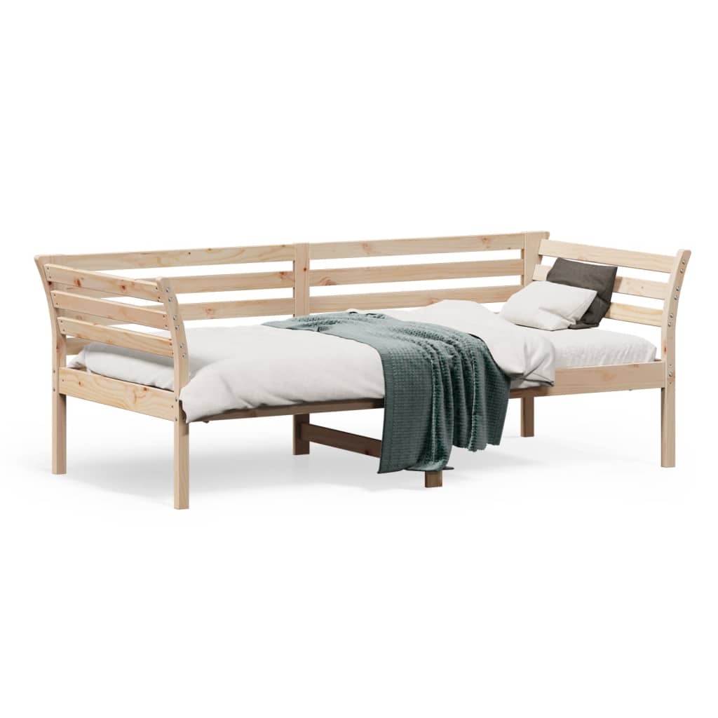 Day Bed without Mattress 90x190 cm Solid Wood Pine