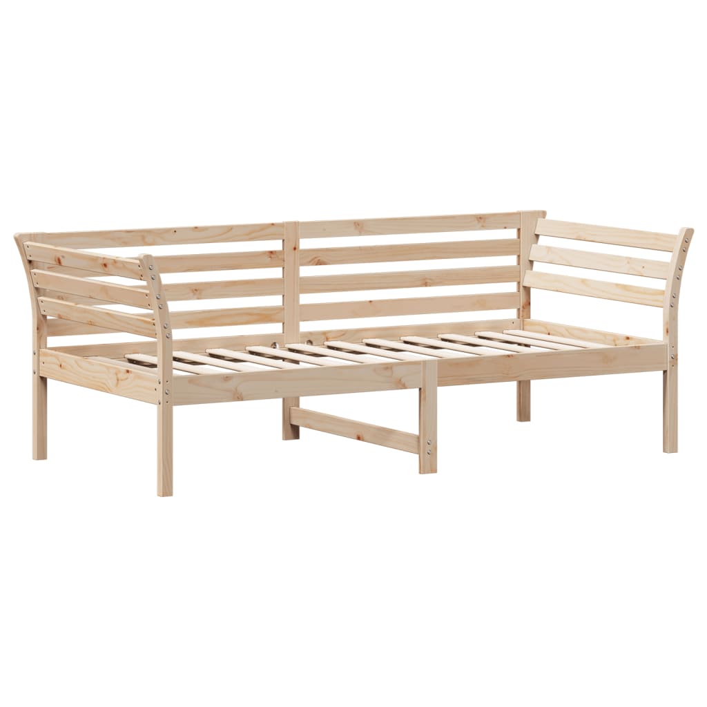 Day Bed without Mattress 90x190 cm Solid Wood Pine