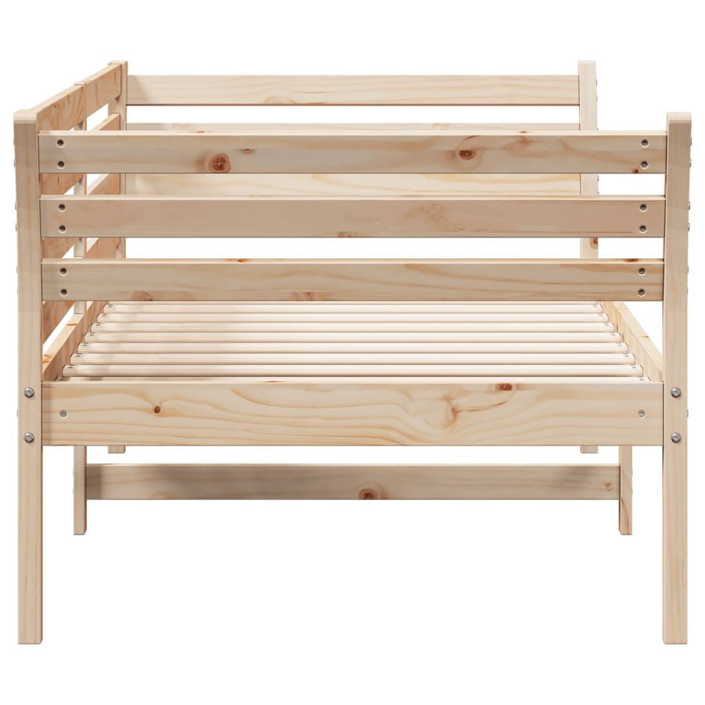 Day Bed without Mattress 90x190 cm Solid Wood Pine