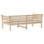 Day Bed without Mattress 90x190 cm Solid Wood Pine