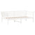 Day Bed without Mattress White 90x190 cm Solid Wood Pine