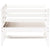 Day Bed without Mattress White 90x190 cm Solid Wood Pine