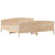 Bed Frame without Mattress 183x203 cm King Solid Wood Pine