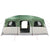 Family Tent Cabin 10-Person Green Waterproof