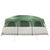 Family Tent Cabin 10-Person Green Waterproof