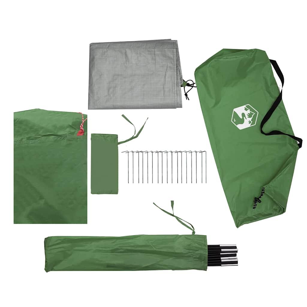 Family Tent Cabin 10-Person Green Waterproof