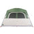 Family Tent Cabin 6-Person Green Waterproof