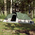 Family Tent Dome 9-Person Green Waterproof