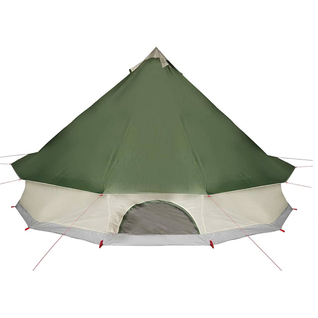 Family Tent Tipi 6-Person Green Waterproof