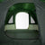 Camping Tent Tunnel 3-Person Green Waterproof