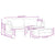 2-Seater Sofa Bed with Footstool Dark Grey Fabric