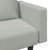 2 Piece Sofa Set with Pillows Light Grey Velvet