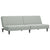 2 Piece Sofa Set Light Grey Velvet