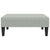 2 Piece Sofa Set Light Grey Velvet