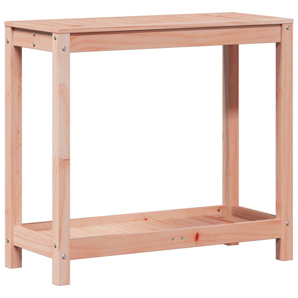 Potting Table with Shelf 82.5x35x75 cm Solid Wood Douglas