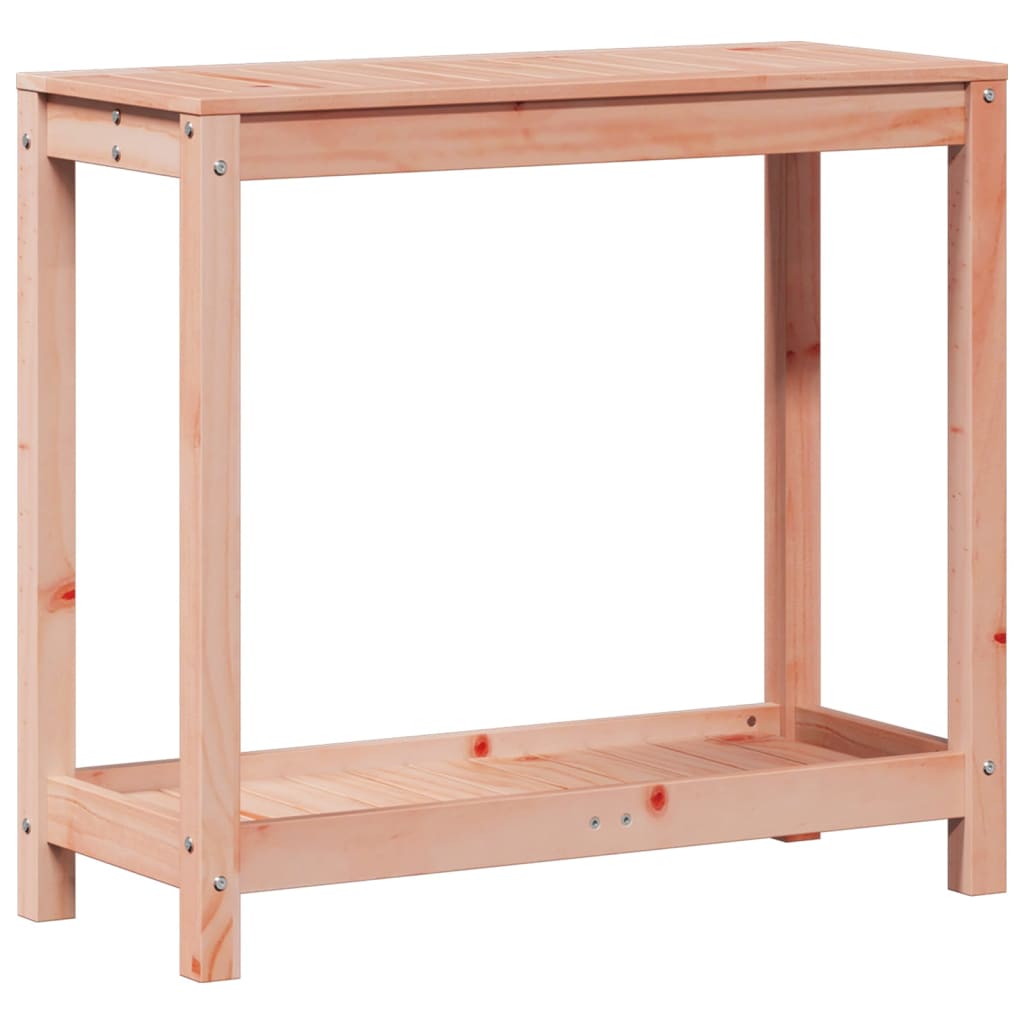 Potting Table with Shelf 82.5x35x75 cm Solid Wood Douglas