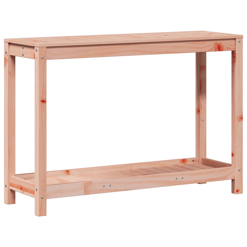 Potting Table with Shelf 108x35x75 cm Solid Wood Douglas