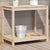 Potting Table with Shelf 82.5x50x75 cm Solid Wood Pine