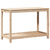 Potting Table with Shelf 108x50x75 cm Solid Wood Pine