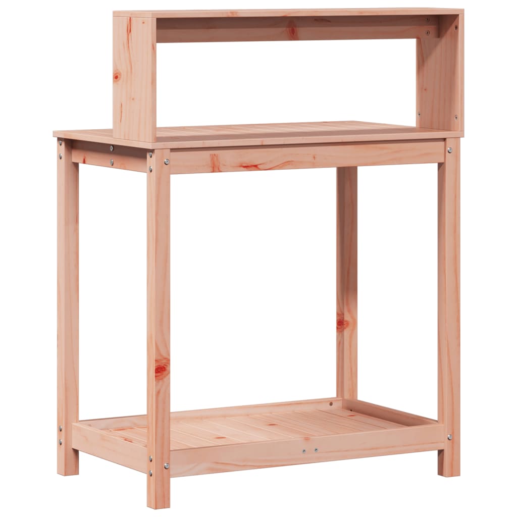 Potting Table with Shelves 82.5x50x109.5 cm Solid Wood Douglas