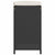 Garden Bar Stools with Cushions 2 pcs Black Poly Rattan