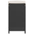 Garden Bar Stools with Cushions 4 pcs Black Poly Rattan