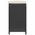 Garden Bar Stools with Cushions 6 pcs Black Poly Rattan