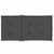 Lowback Chair Cushions 4 pcs Melange Anthracite 100x50x4 cm Fabric