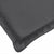 Deck Chair Cushion Melange Anthracite (75+105)x50x3 cm Fabric