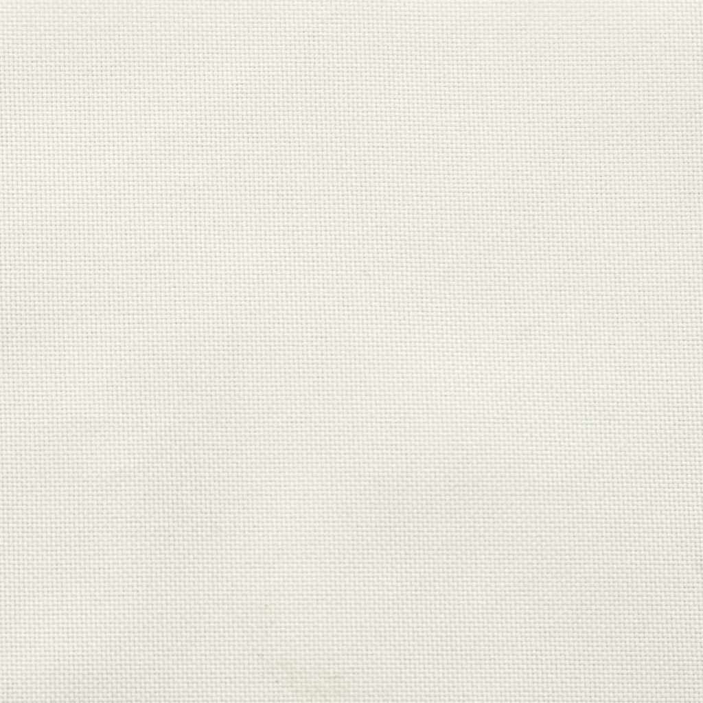 Deck Chair Cushion Melange Cream (75+105)x50x4 cm Fabric