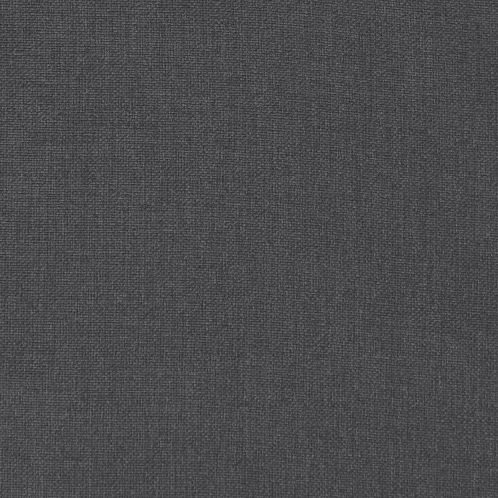 Sun Lounger Cushion Melange Anthracite 200x70x4 cm Fabric