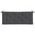 Garden Bench Cushions 2 pcs Melange Anthracite 120x50x7 cm Fabric