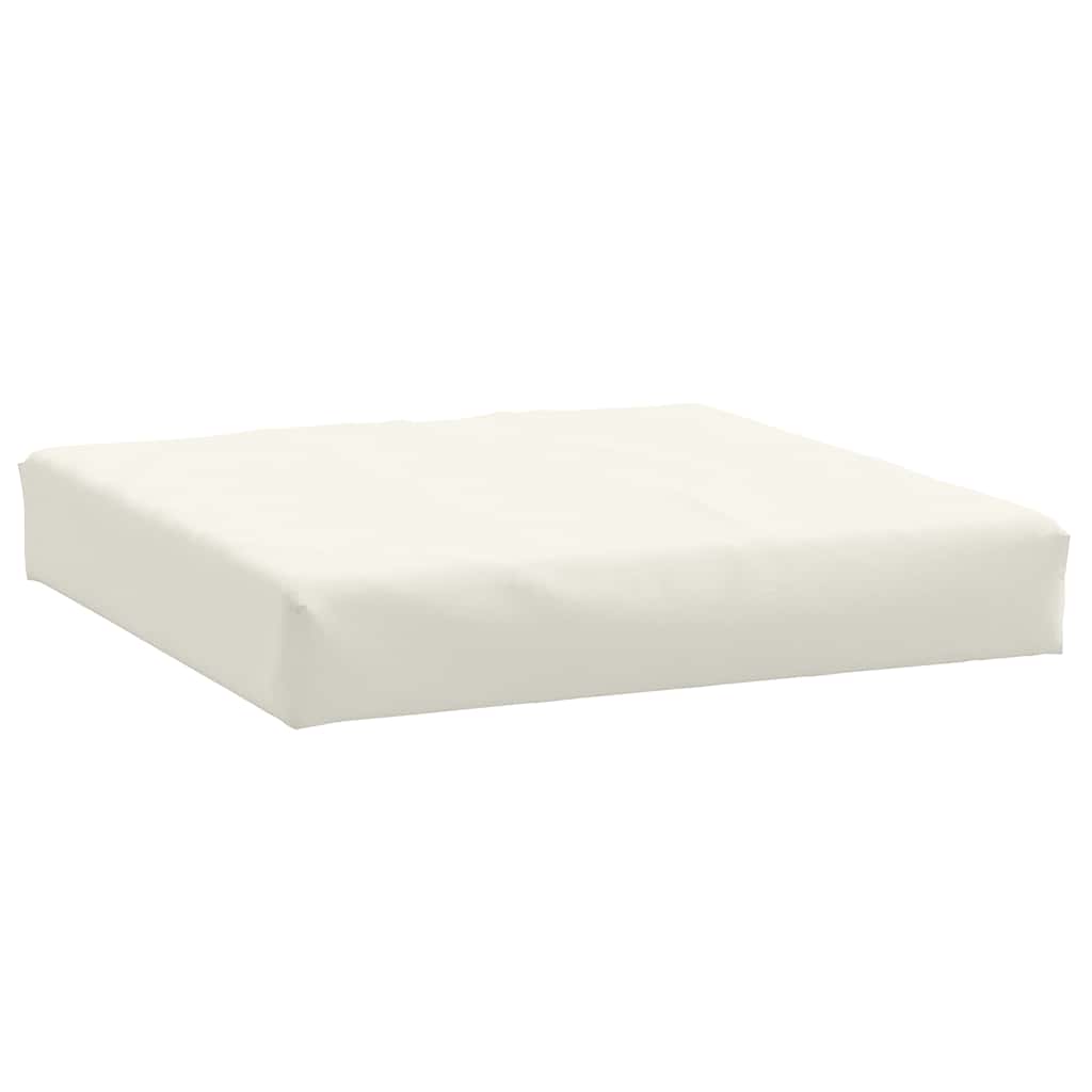 Pallet Cushion Melange Cream 60x60x9.5 cm Fabric