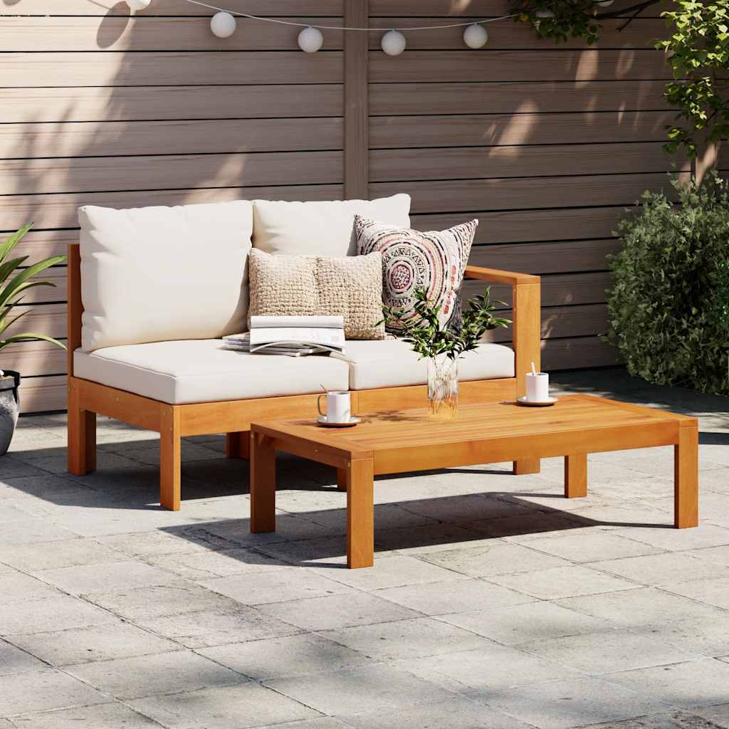 Garden Table 100x50x27 cm Solid Wood Acacia
