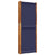 6-Panel Room Divider Dark Blue 420x180 cm