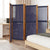 6-Panel Room Divider Dark Blue 420x180 cm