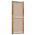 4-Panel Room Divider Taupe 280x180 cm