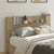 Headboard Cabinet with LED Sonoma Oak 160 cm