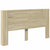 Headboard Cabinet with LED Sonoma Oak 180 cm