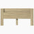 Headboard Cabinet with LED Sonoma Oak 200x16.5x103.5 cm