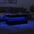 Coffee Table with LED Lights White 90x50x40 cm