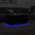 Coffee Table with LED Lights Black 90x50x40 cm