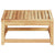 Garden Table 63x63x30 cm Solid Wood Acacia