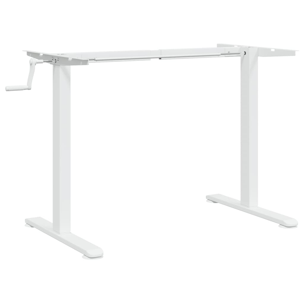Standing Desk Frame White (94-135)x60x(70-114) cm Steel