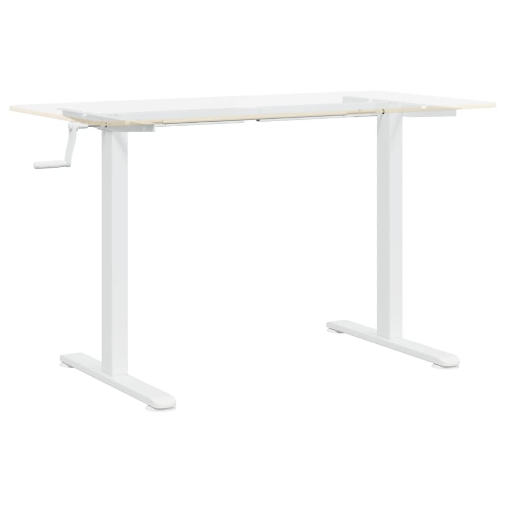Standing Desk Frame White (94-135)x60x(70-114) cm Steel