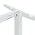 Standing Desk Frame White (94-135)x60x(70-114) cm Steel