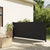 Retractable Side Awning Black 117x300 cm