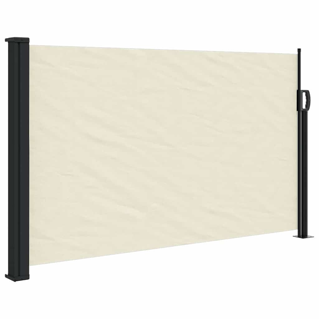 Retractable Side Awning Cream 117x300 cm